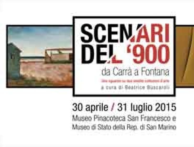 Scenari del '900. Da Carrà a Fontana. Uno sguardo su due inedite collezioni d'arte a cura di Beatric