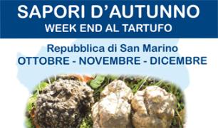 Sapori d  'autumn. Weeek-end truffles